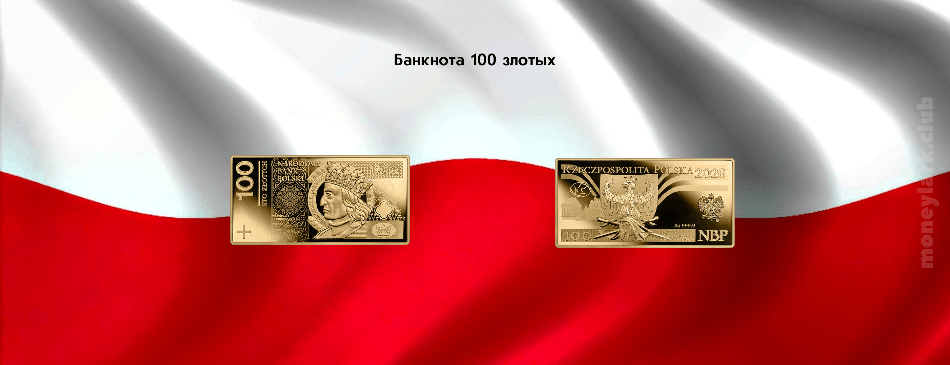 нумизматика Польша 100 злотых