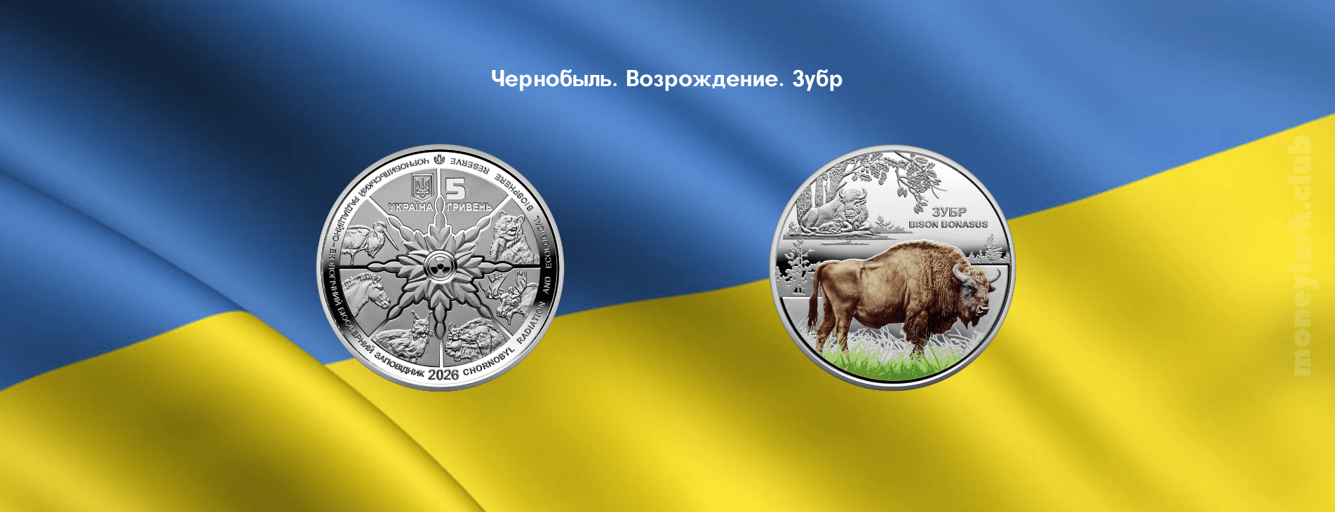 нумизматика Украина Зубр